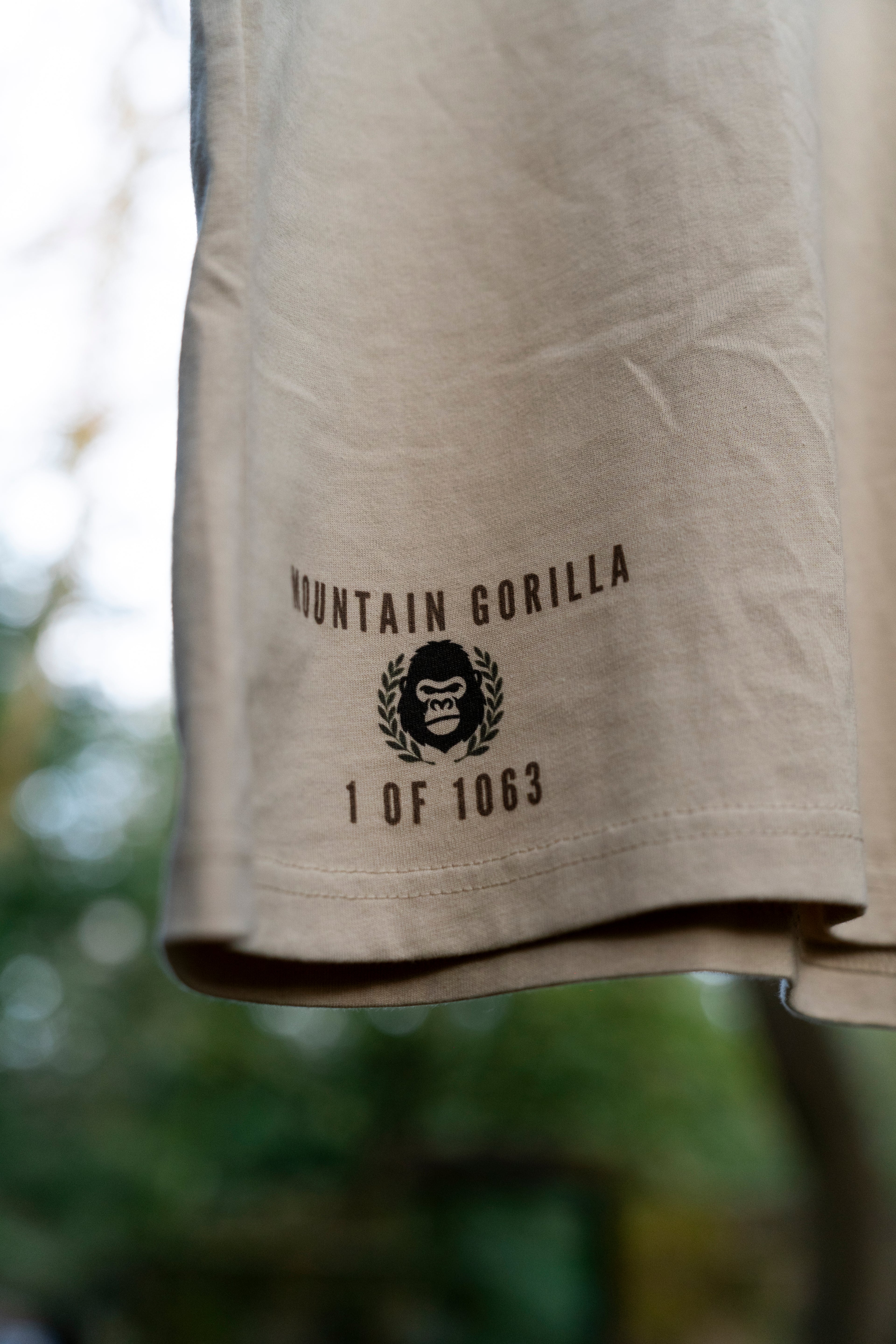 Endangered Edition Mountain Gorilla T-Shirt.